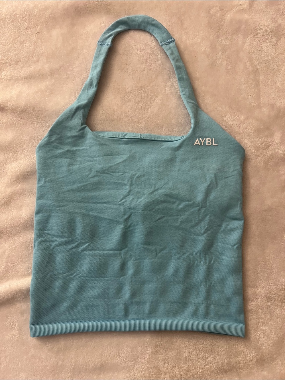 AYBL Blue Enchance Halter Top